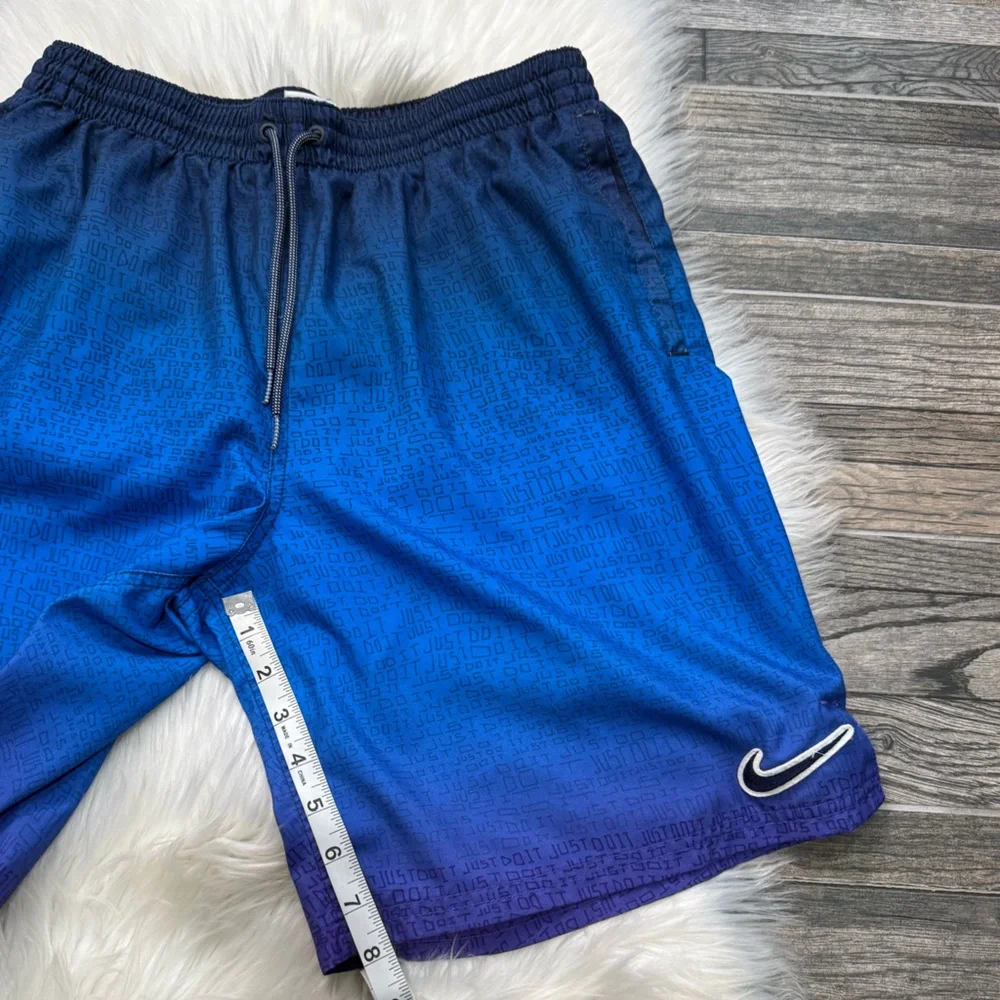 Nike Swim Men's Jdi Fade Volley Swim Shorts Psychic Purple Size Large